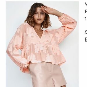 Wilfred peplum blouse